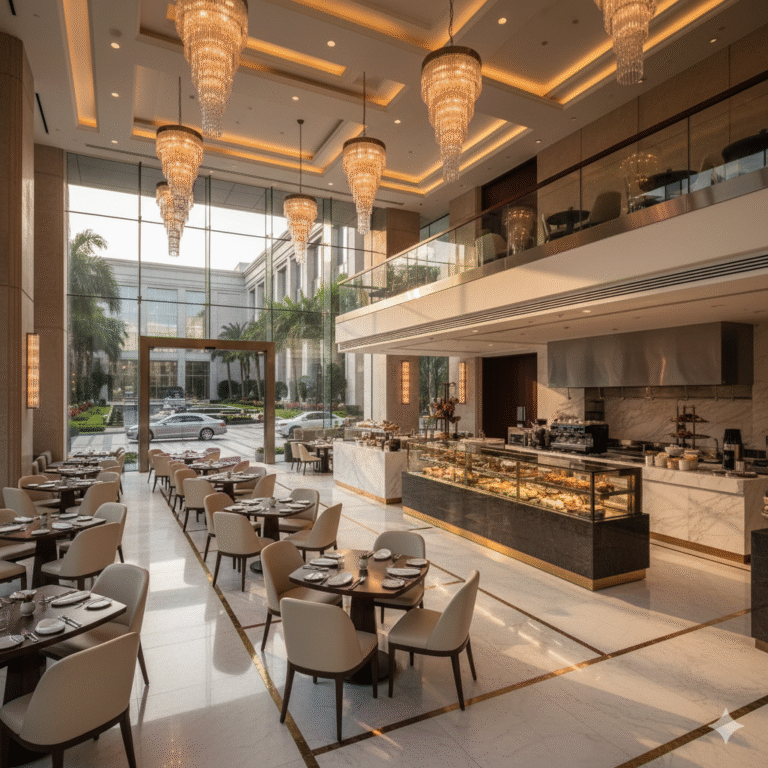 Premium 10,000 sq ft Café & Restaurant for sale in 5-Star Hotel