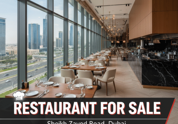Restaurant for Sale on Sheikh Zayed Road, Dubai